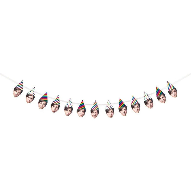 Metallic Rainbow Custom Photo Banner - Party Expo