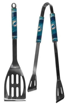 Miami Dolphins - Steel BBQ Set (2pcs) - Party Expo