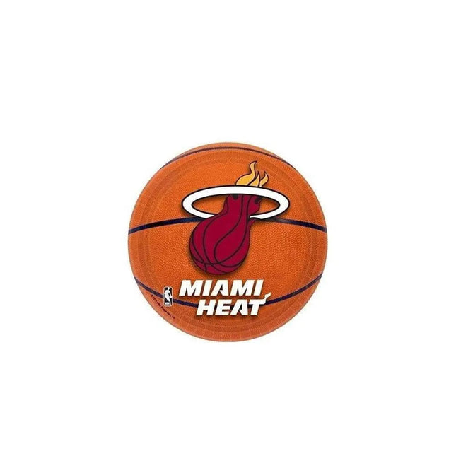 Miami Heat - 7" Dessert Plates (8ct) Party Expo  