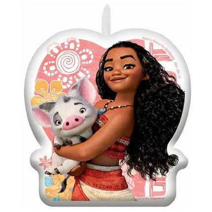 Moana - Birthday Candle (1ct) - Party Expo