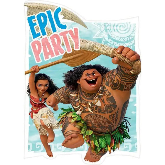 Moana - Invitations - Party Expo