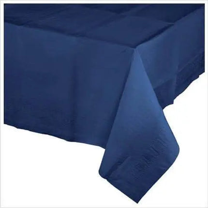 Navy Tis-Ply Tablecover 54*108 - Party Expo