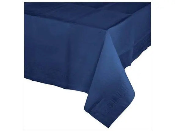 Navy Tis-Ply Tablecover 54*108 - Party Expo