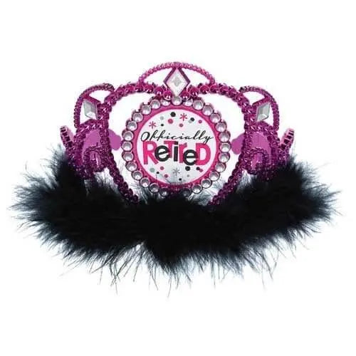 Officially Retired - Retirement Deluxe Tiara (1ct) - Party Expo