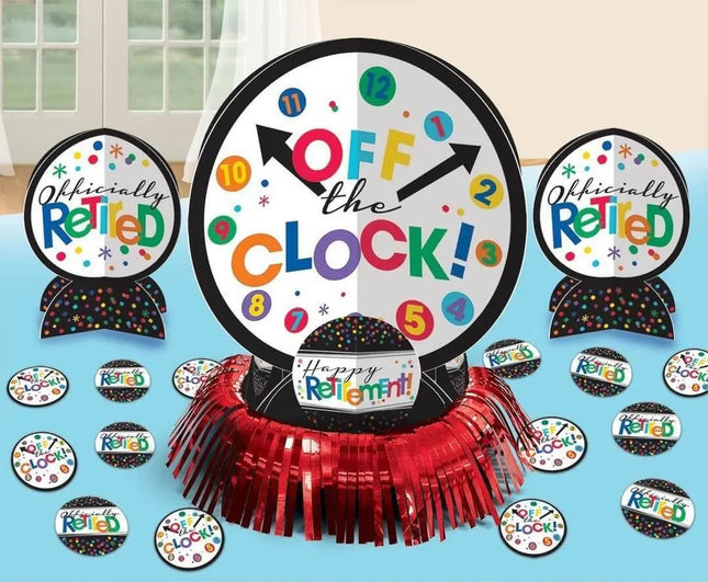 Officially Retired - Table Decorating Kit - Party Expo