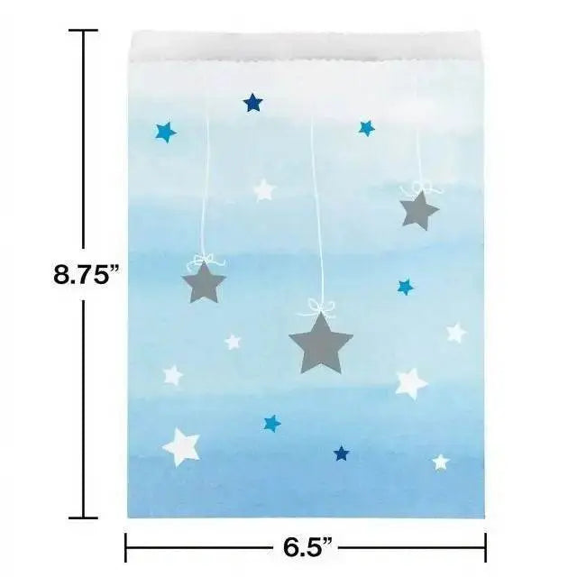 One Little Star Boy - Paper Treat Bags - Party Expo