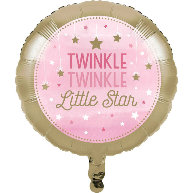 One Little Star Girl - 18" Mylar Balloon #27 Party Expo  