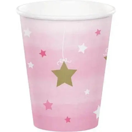 One Little Star Girl - 9oz Paper Cups (8ct) - Party Expo