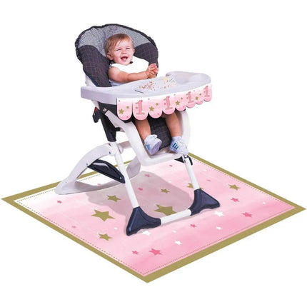 One Little Star Girl - High Chair Kit - Party Expo