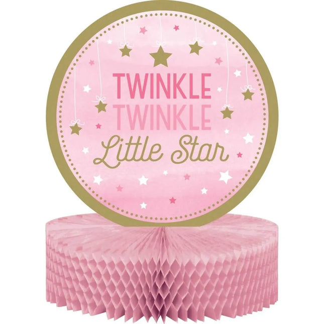 One Little Star Girl - Honeycomb Centerpiece - Party Expo