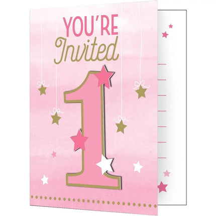 One Little Star Girl - Invitations - Party Expo