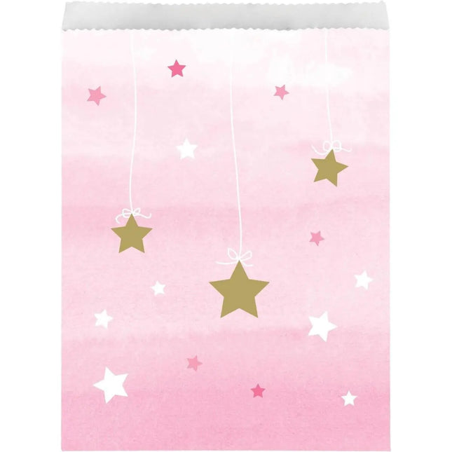 One Little Star Girl - Paper Treat Bags - Party Expo