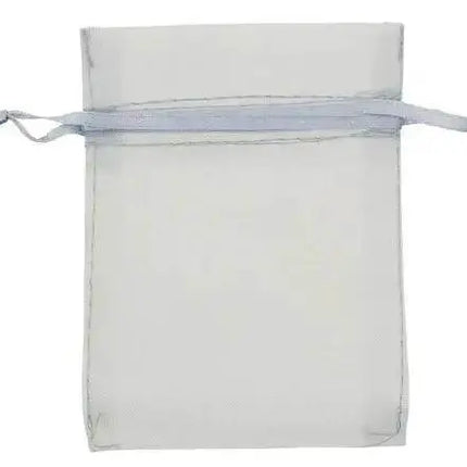 Organza Bags - Silver - Party Expo