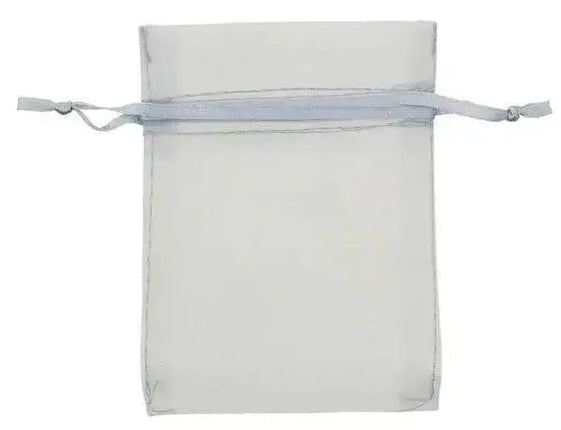 Organza Bags - Silver - Party Expo