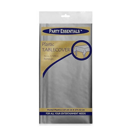 Party Essentials Heavy Duty Plastic Tablecover - Purple (54x108) - Party Expo