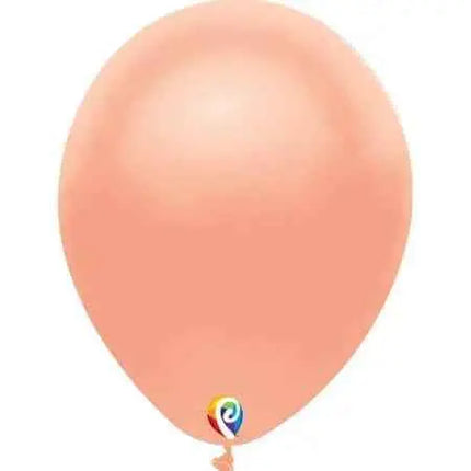 PartyMate - 12" Radiant Rose Gold Latex Balloons (100ct) Party Expo  