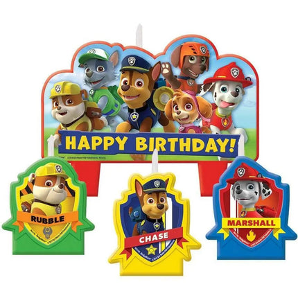 Paw Patrol - Birthday Candle Set - Party Expo