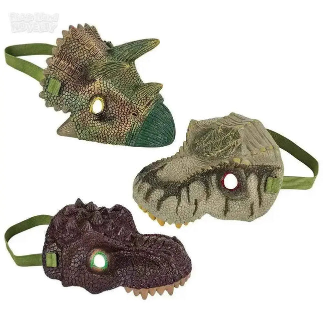 Plastic Dino Mask Party Expo  