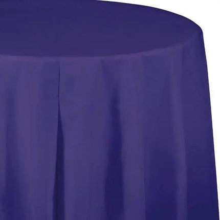Purple Octy Round Table Cover 82" Party Expo  