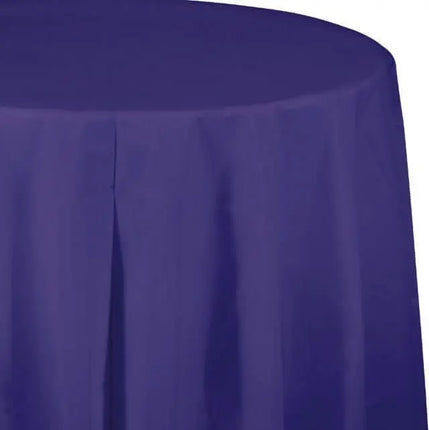 Purple Octy Round Table Cover 82" Party Expo  