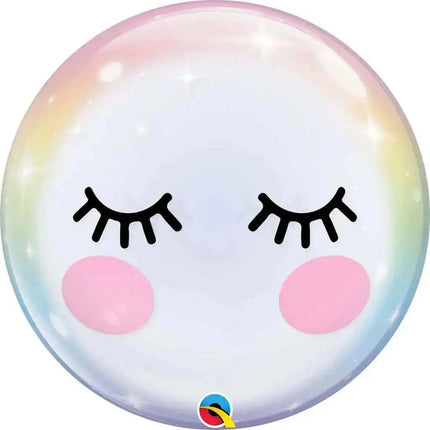 Qualatex - 22" Eyelashes Bubble Balloon Party Expo  