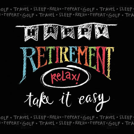 Retirement Chalk - Lunch Napkins (16ct) - Party Expo