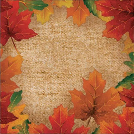 Rustic Leaves Lunch Napkins - Party Expo