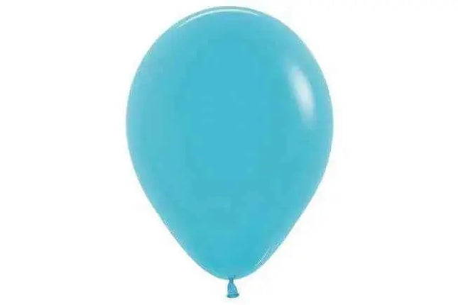Sempertex - 11" Fashion Caribbean Blue Latex Balloons (50pcs) Party Expo  