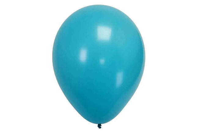 Sempertex - 11" Fashion Caribbean Blue Latex Balloons (50pcs) Party Expo  