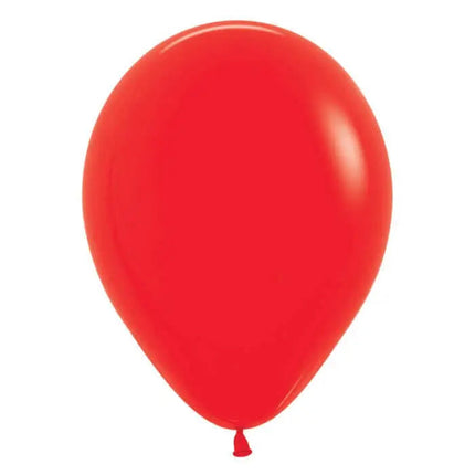 Sempertex - 11" Fashion Red Latex Balloons (100ct) Party Expo  