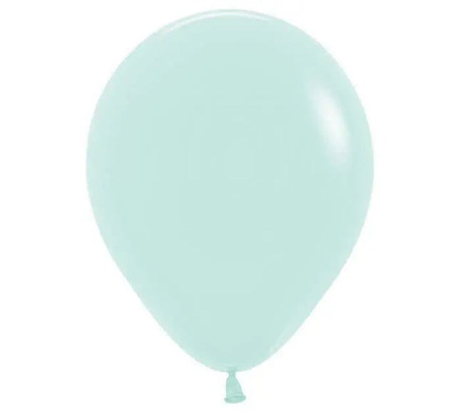 Sempertex - 11" Pastel Matte Green Latex Balloons (100pcs) Party Expo  
