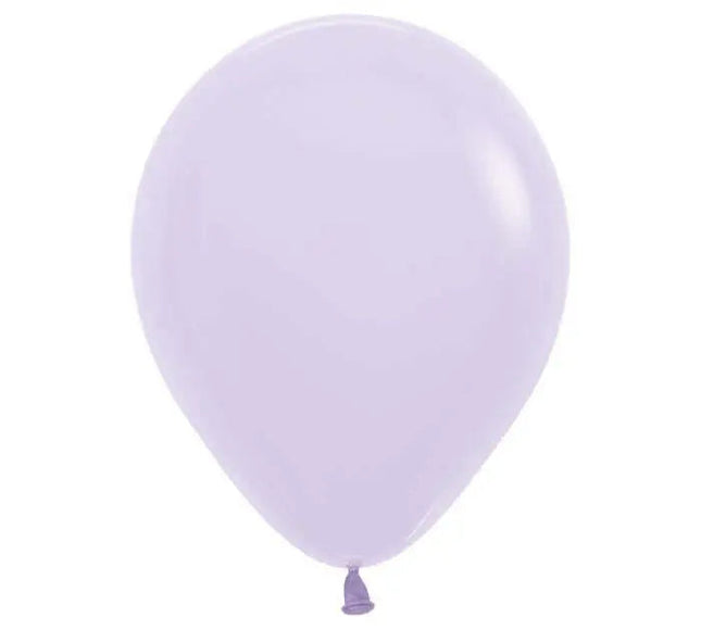 Sempertex - 11" Pastel Matte Lilac Latex Balloons (100pcs) Party Expo  
