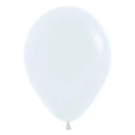 Sempertex - 18" Fashion White Latex Balloons (25ct) Party Expo  