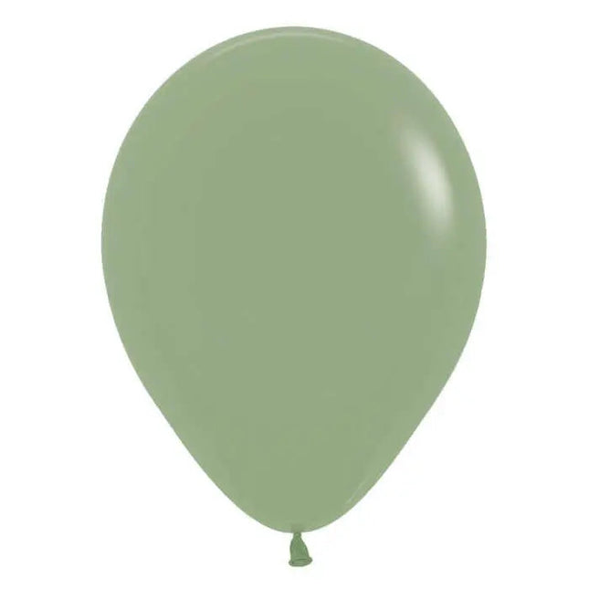 Sempertex - 5" Deluxe Eucalyptus Latex Balloons (100ct) Party Expo  