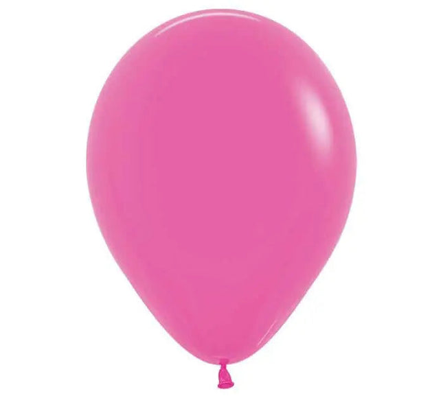 Sempertex - 5" Deluxe Fuchsia Latex Balloons (100pcs) Party Expo  
