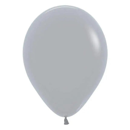 Sempertex - 5" Deluxe Gray Latex Balloons (100pcs) Party Expo  