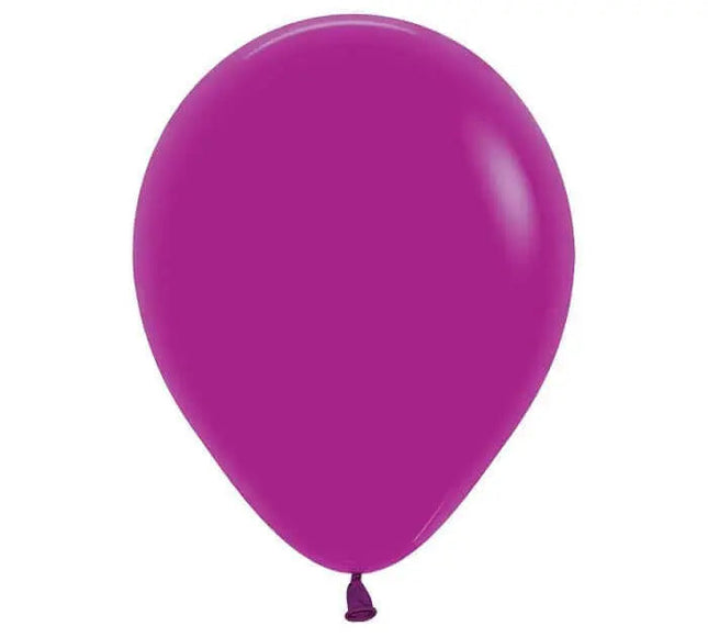 Sempertex - 5" Deluxe Purple Orchard Latex Balloons (100pcs) Party Expo  