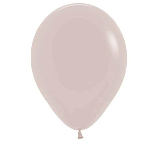 Sempertex - 5" Deluxe White Sand Latex Balloons (100pcs) Party Expo  