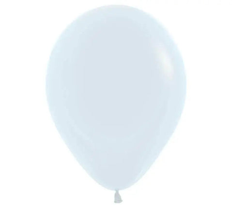 Sempertex - 5" Fashion White Latex Balloons (100pcs) Party Expo  