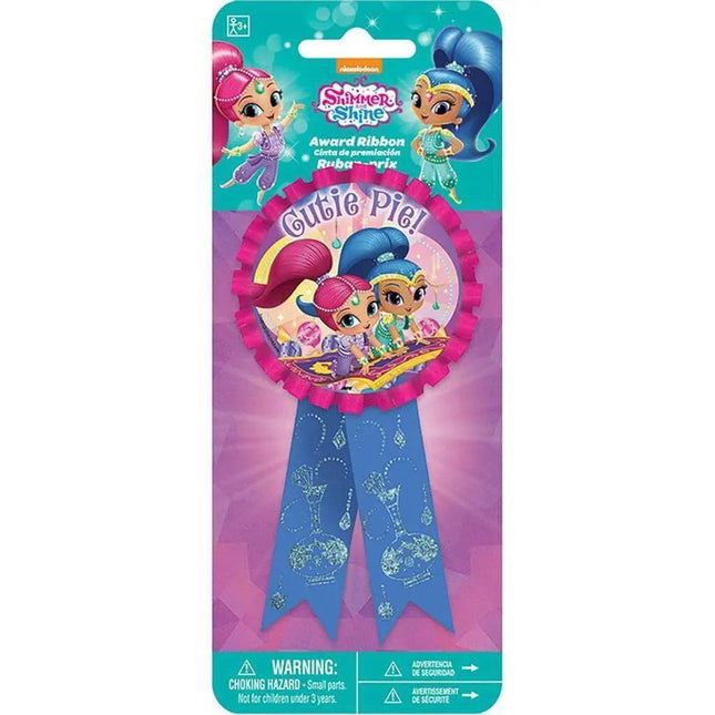 Shimmer and Shine Guest of Honor Ribbon (1ct) - Party Expo