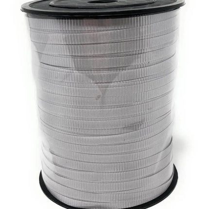 Silver Balloon Ribbon (500yd) - Party Expo