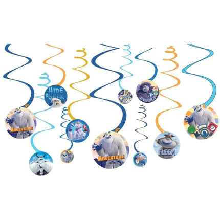 Small Foot - Spiral Decorations - Party Expo