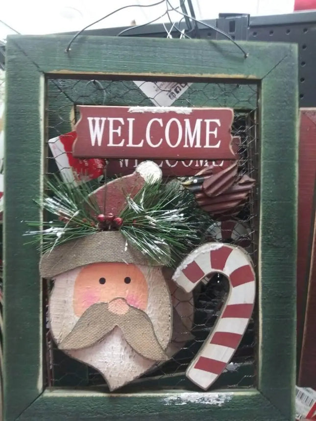 Snowman or Santa Hanging Plaque (1 each] - Party Expo