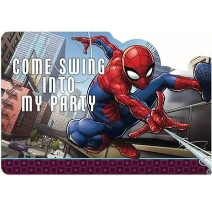 Spiderman - Birthday Party Invitations - Party Expo