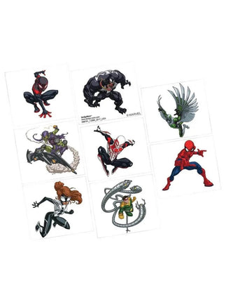 Spiderman - Tattoos - Party Expo