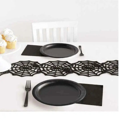 Spiderweb Felt Table Runner - Party Expo