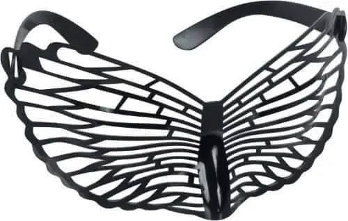 Star Power Novelty Butterfly Glasses - Black - Party Expo