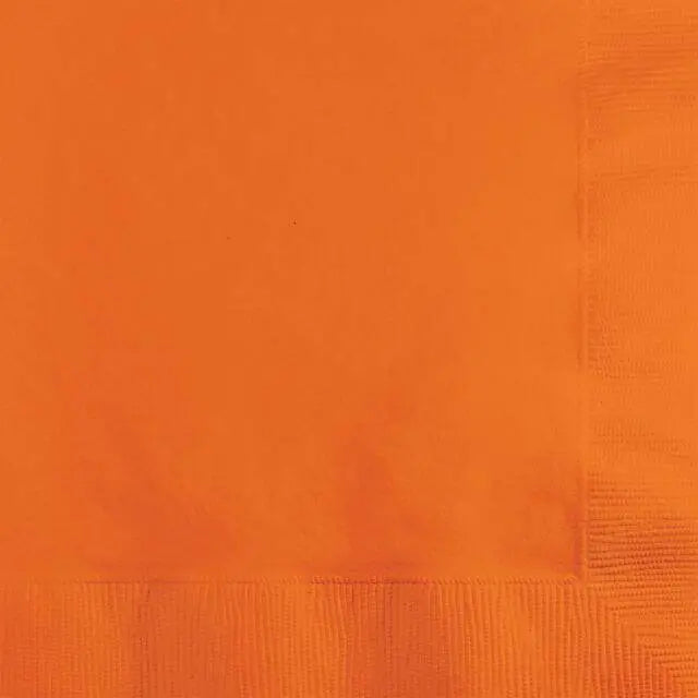 Sunkissed Orange Beverage Napkins - Party Expo