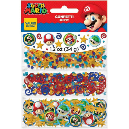 Super Mario - Birthday Party Confetti - Party Expo