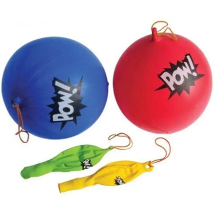 Superhero Punch Ball Latex Balloon (1ct) - Party Expo